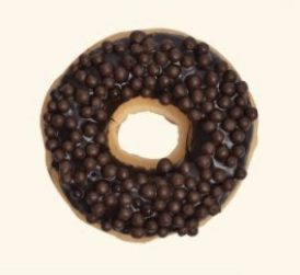 Danono's Doughnuts Choco Caviar Creation