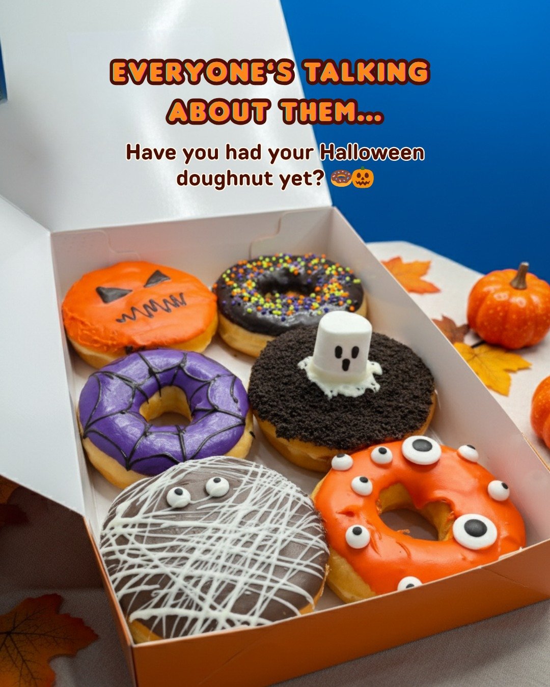 Danonos Halloween Doughnut Box of 6